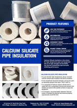 Load image into Gallery viewer, Calcium Silicate Pipe