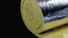 Load image into Gallery viewer, Fiberglass Blanket Insulation-Fiberglass Blanket Insulation-RITEMORE-25mm x 1.2M x 15M-16kg/cum-2 Sided Foil-RITEMORE
