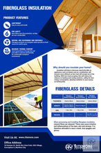 Load image into Gallery viewer, Fiberglass Blanket Insulation-Fiberglass Blanket Insulation-RITEMORE-RITEMORE