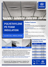 Load image into Gallery viewer, PE FOAM INSULATION
