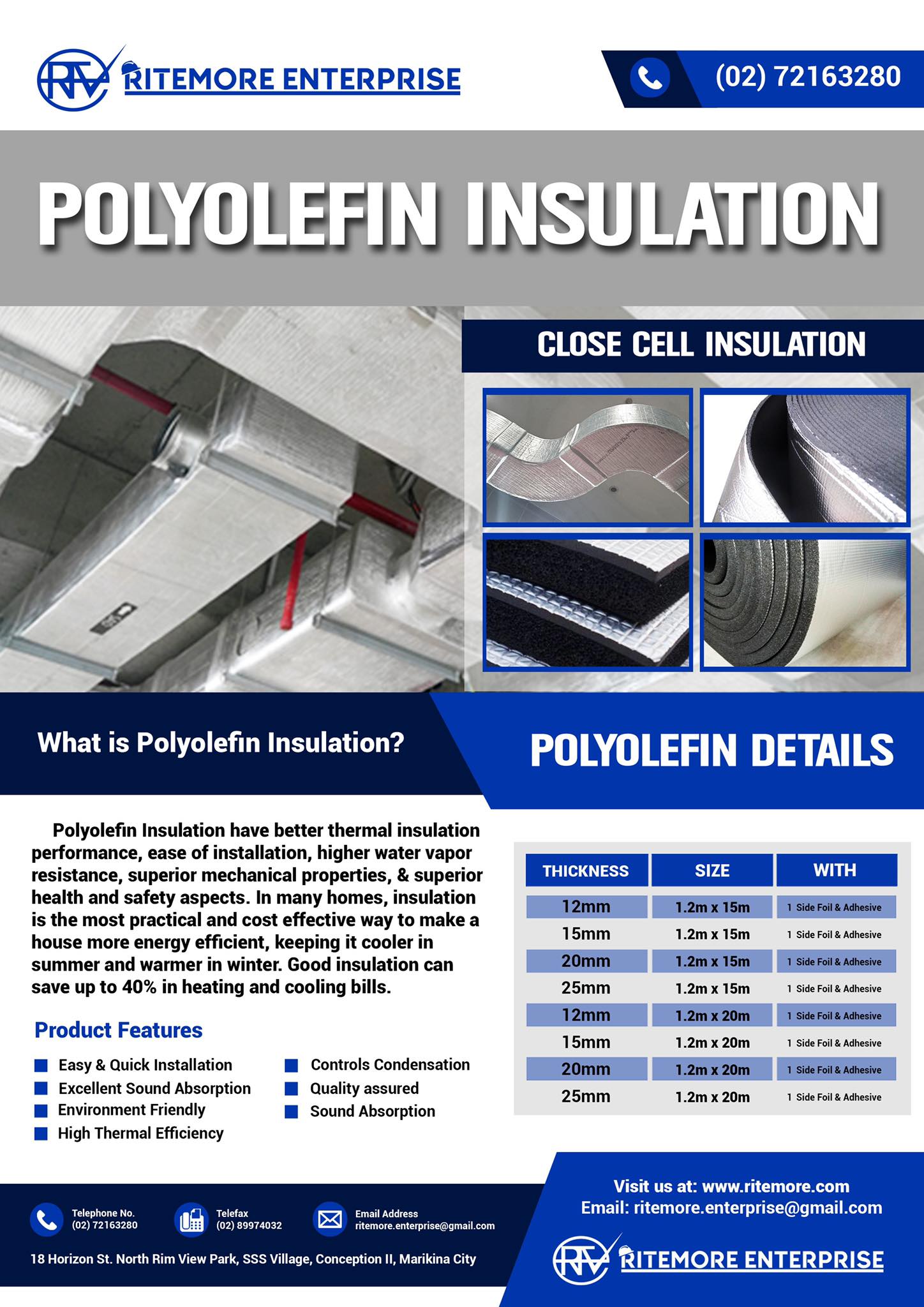 Armaflex Flat Sheet Insulation 6mm x 1m x 15m Adhesive Backed Class O  Nitrile Foam